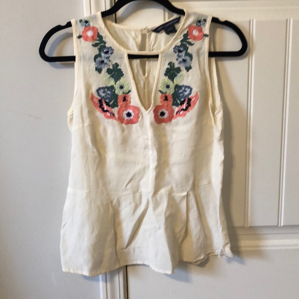French Connection Peplum Top
